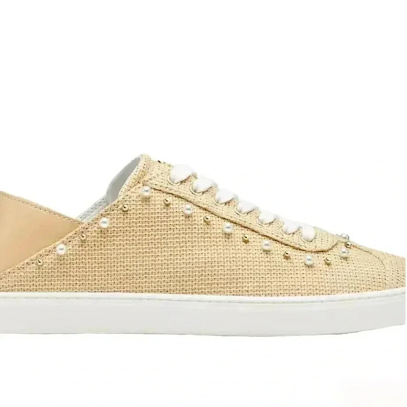 Stuart Weitzman Pearlstud Convertible Sneaker Size EU 38.5 US 8.5 - Picture 4 of 10
